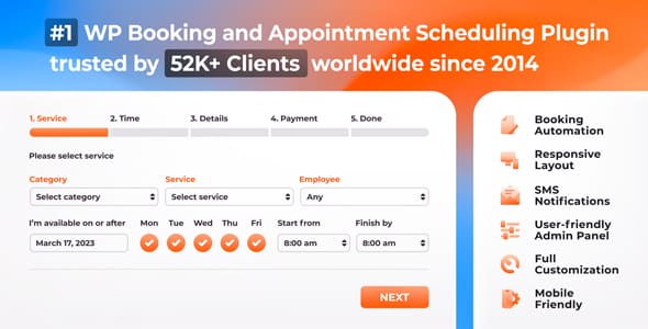 Bookly PRO – Appointment Booking and Scheduling Software System: A Comprehensive Review