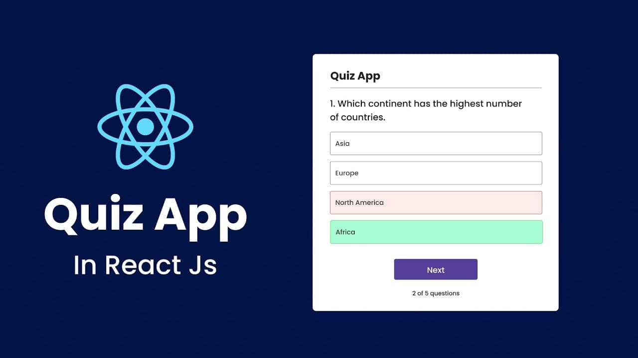 Craft Your Own Quiz App with React: A DIY Guide