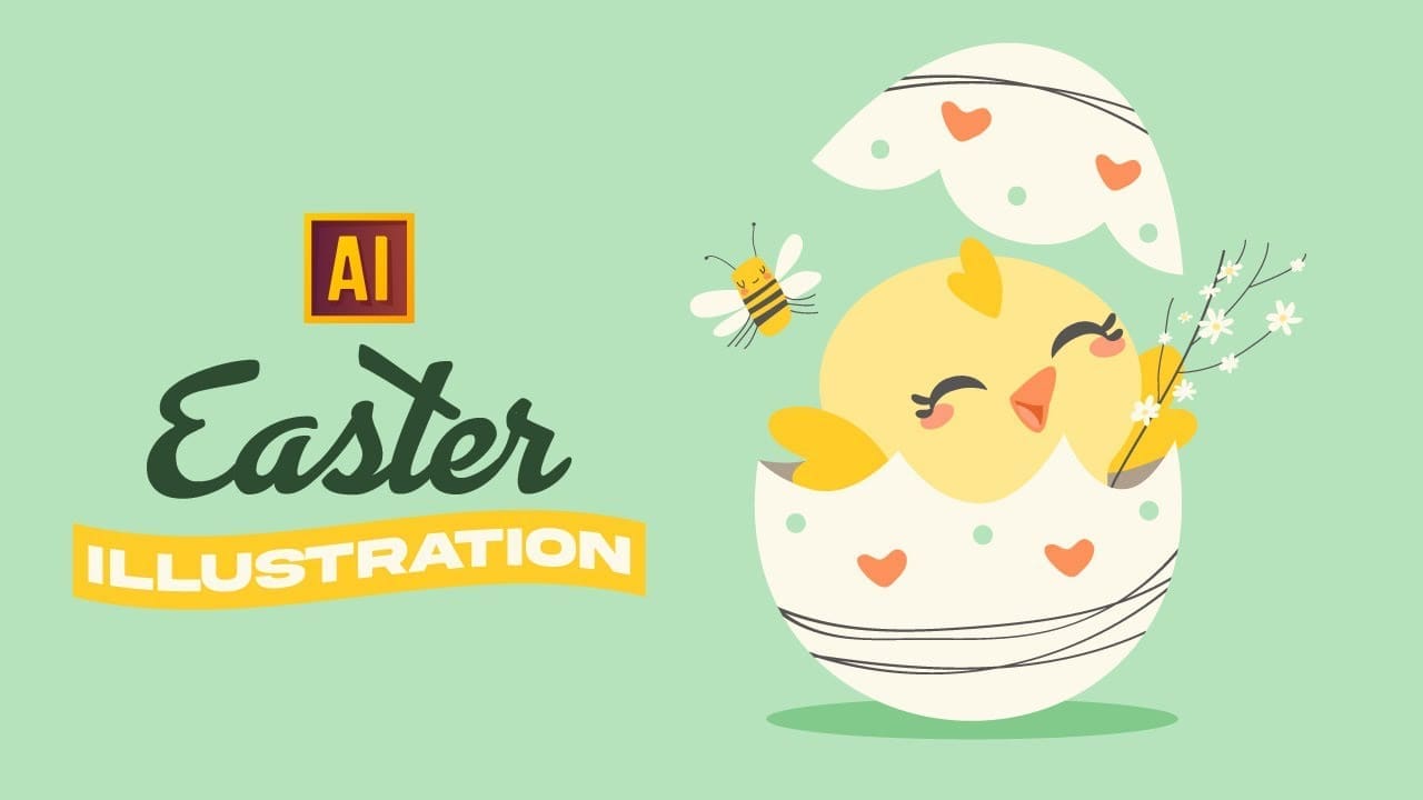 Hatch Your Creativity: Easter Art in Illustrator